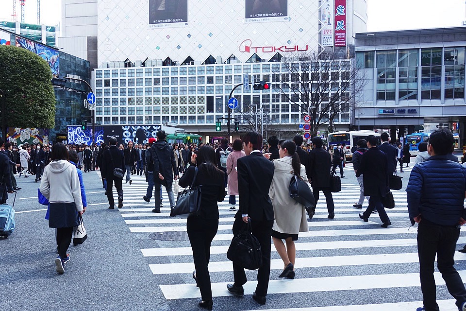 【那你呢あなたはロケ地】渋谷駅前スクランブル交差点