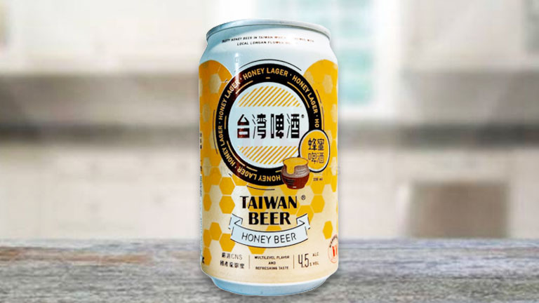 台湾ビール9.缶タイプの「蜂蜜ビール」